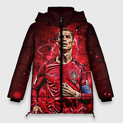 Женская зимняя куртка Cristiano Ronaldo Portugal