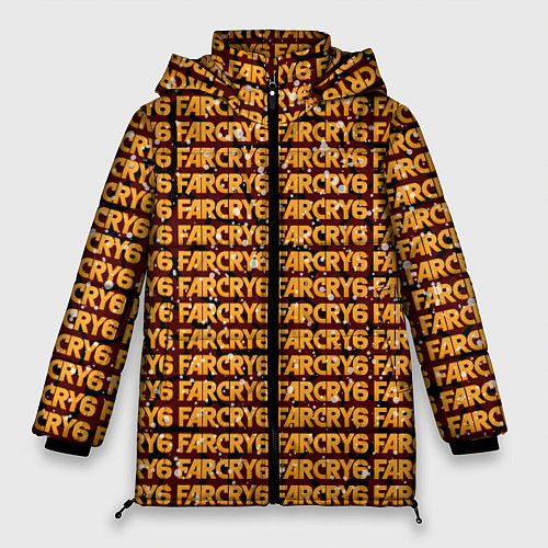 Женская зимняя куртка Far Cry 6 / 3D-Красный – фото 1