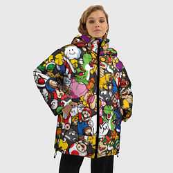 Куртка зимняя женская Capcom World, цвет: 3D-красный — фото 2