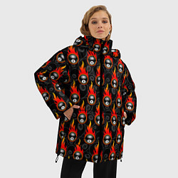 Куртка зимняя женская Бильярдист, цвет: 3D-черный — фото 2