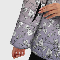 Куртка зимняя женская Плющ и градиент, цвет: 3D-светло-серый — фото 2