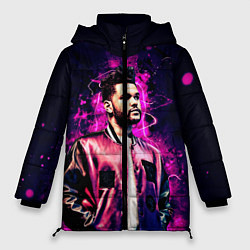 Куртка зимняя женская The Weeknd, цвет: 3D-красный