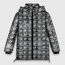 Женская зимняя куртка Энди Уорхол 200 $-ых банкнот