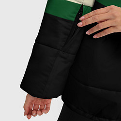 Куртка зимняя женская Milwaukee Bucks форма Statement Edition, цвет: 3D-черный — фото 2