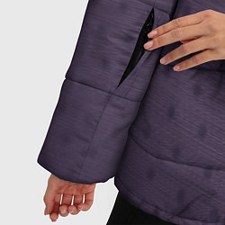 Куртка зимняя женская Металлический фон, цвет: 3D-черный — фото 2