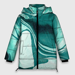 Куртка зимняя женская Красочный развод, цвет: 3D-светло-серый