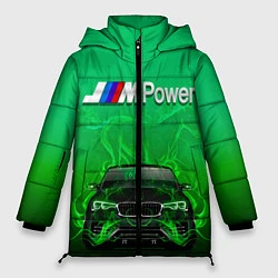 Куртка зимняя женская BMW GREEN STYLE, цвет: 3D-красный