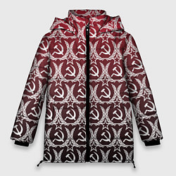 Куртка зимняя женская Love СССР, цвет: 3D-черный