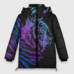 Куртка зимняя женская Tiger Neon, цвет: 3D-красный