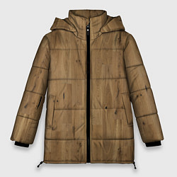 Куртка зимняя женская Камуфляж линолеум, цвет: 3D-черный