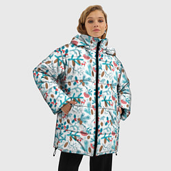 Куртка зимняя женская Морозная Зимняя Свежесть, цвет: 3D-черный — фото 2