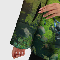 Куртка зимняя женская ДЕСТИНИ 2 НАПАДЕНИЕ ТЬМЫ, цвет: 3D-светло-серый — фото 2
