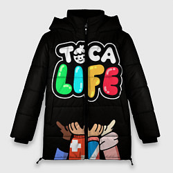 Куртка зимняя женская Toca Life: Friends, цвет: 3D-красный