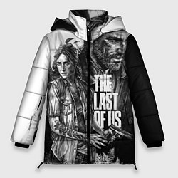 Куртка зимняя женская THE LAST OF US ЧЁРНО БЕЛЫЙ, цвет: 3D-черный