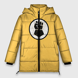 Куртка зимняя женская Имперские кулаки цвет легиона 7, цвет: 3D-черный