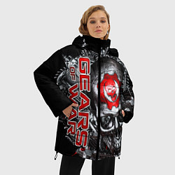 Куртка зимняя женская Gears of War Gears 5, цвет: 3D-черный — фото 2