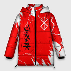 Куртка зимняя женская BERSERK logo, цвет: 3D-черный