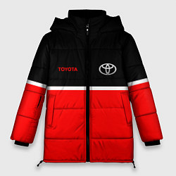 Куртка зимняя женская Toyota Два цвета, цвет: 3D-черный