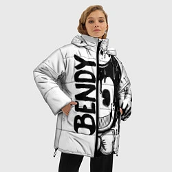Куртка зимняя женская BENDY - БЕНДИ БРЫЗГИ КРАСКИ, цвет: 3D-красный — фото 2
