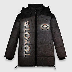 Куртка зимняя женская TOYOTA ЖЕЛЕЗО, цвет: 3D-черный