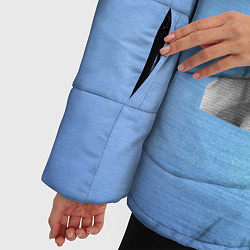 Куртка зимняя женская Гига Санта Чад, цвет: 3D-светло-серый — фото 2