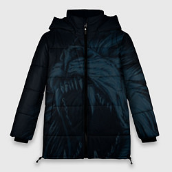 Куртка зимняя женская Zenit lion dark theme, цвет: 3D-светло-серый