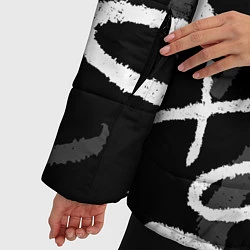 Куртка зимняя женская The Weeknd - XO, цвет: 3D-черный — фото 2