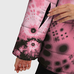 Куртка зимняя женская Коллекция Journey Розовый 588-4-pink, цвет: 3D-светло-серый — фото 2