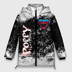 Куртка зимняя женская Poppy Playtime Гранж, цвет: 3D-красный