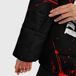 Куртка зимняя женская POPPY PLAYTIME ИГРА ПОППИ ПЛЕЙТАЙМ ХАГГИ ВАГГИ, цвет: 3D-светло-серый — фото 2