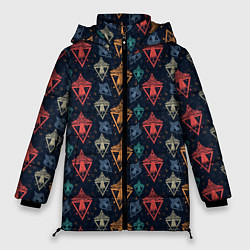 Куртка зимняя женская Похищение, цвет: 3D-светло-серый