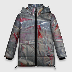 Куртка зимняя женская Кровавая пленка, цвет: 3D-светло-серый