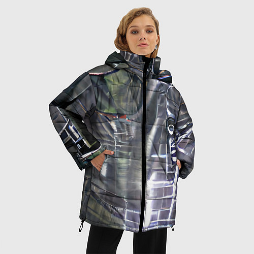 Женская зимняя куртка Light Kevlar / 3D-Черный – фото 3