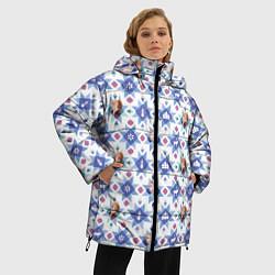 Куртка зимняя женская Pattern Frozen, цвет: 3D-черный — фото 2