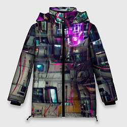 Куртка зимняя женская Инженерия, цвет: 3D-светло-серый