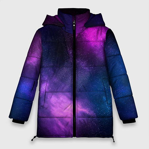 Женская зимняя куртка Космос Galaxy / 3D-Светло-серый – фото 1
