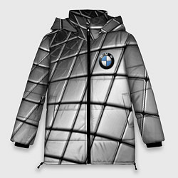 Куртка зимняя женская BMW pattern 2022, цвет: 3D-красный