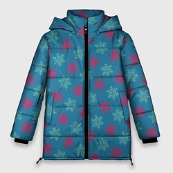 Женская зимняя куртка Christmas Pattern New