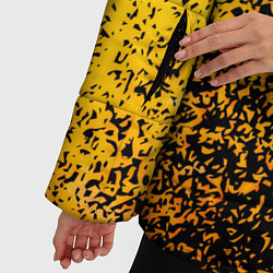 Куртка зимняя женская PUBG - ПАБГ ОСКОЛКИ, цвет: 3D-светло-серый — фото 2