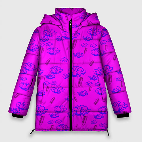 Женская зимняя куртка ARCANE LEAGUE Of LEGENDS - JINX / 3D-Красный – фото 1