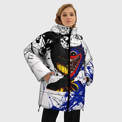 Куртка зимняя женская BENDY AND THE INK MACHINE POPPY PLAYTIME, цвет: 3D-красный — фото 2