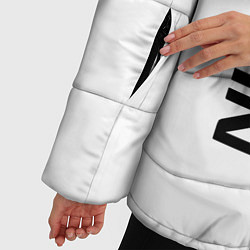 Куртка зимняя женская Nissan xtrail, цвет: 3D-черный — фото 2