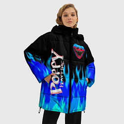 Куртка зимняя женская Poppy Playtime - Fire, цвет: 3D-светло-серый — фото 2