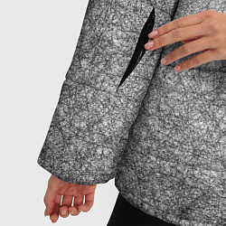 Куртка зимняя женская Коллекция Get inspired! Абстракция Fl-158, цвет: 3D-светло-серый — фото 2