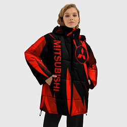 Куртка зимняя женская Mitsubishi Авто для души, цвет: 3D-черный — фото 2