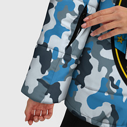 Куртка зимняя женская Диванные Войска камуфляж, цвет: 3D-светло-серый — фото 2