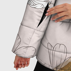 Куртка зимняя женская Палитра на холсте, цвет: 3D-светло-серый — фото 2