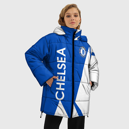 Женская зимняя куртка Челси спорт / 3D-Черный – фото 3