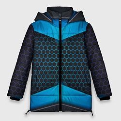 Куртка зимняя женская 3D NEON БРОНЬ, цвет: 3D-светло-серый