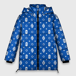 Женская зимняя куртка Узор Blue Dope Ski Mask Camo Dope Street Market